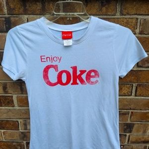 Coca Cola Tshirt. Enjoy Coke. Womens Size Medium